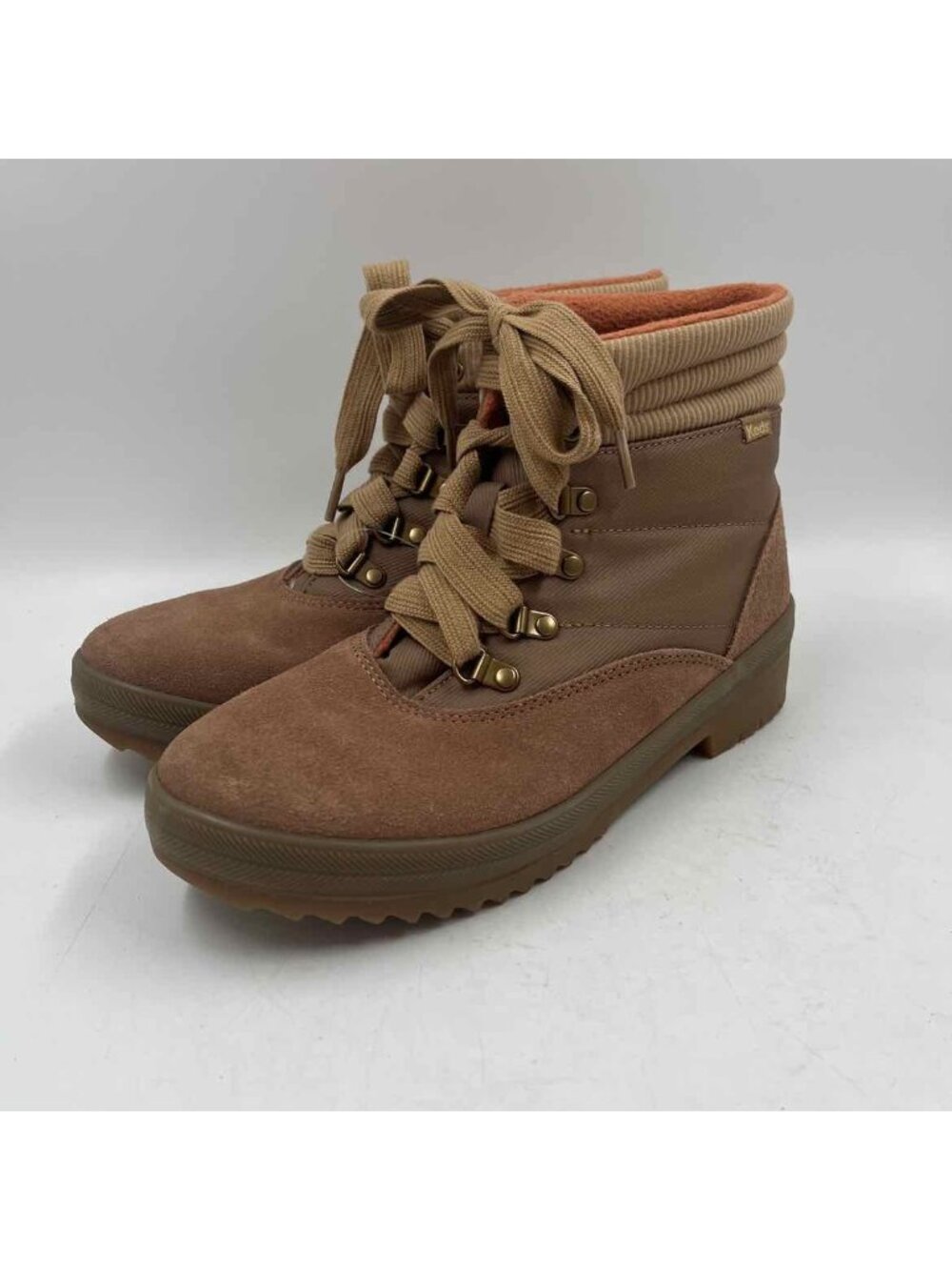 Keds Women's Shoe Size 8.5 Tan Solid Boots